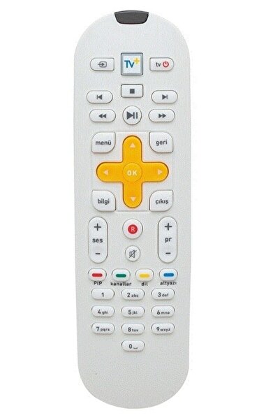 Turkcell Tv+ Plus Klavyesiz Orjinal Kumanda