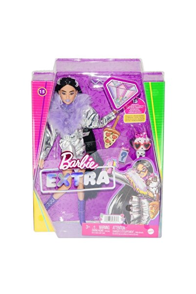 mattel Barbie Extra Mor Botlu Bebek Hhn07