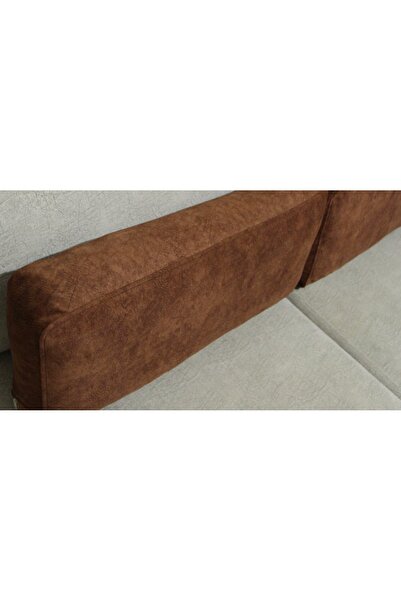 AYPETEKS Kiremit Rengi Bel Kırlenti / Sırt Minderi / Koltuk Kırlenti / Kanepe Kırlent Kılıfı