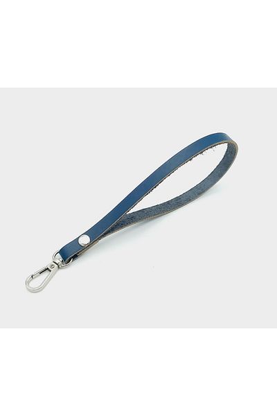 angel çanta aksesuar Πραγματικό δέρμα Navy Blue Χρώμα Ασημένιο Μεταλλικό Χερούλι