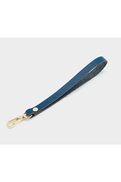 angel çanta aksesuar Πραγματικό δέρμα Navy Blue Χρώμα Χερούλι Ανοιχτό Χρυσό Μεταλλικό