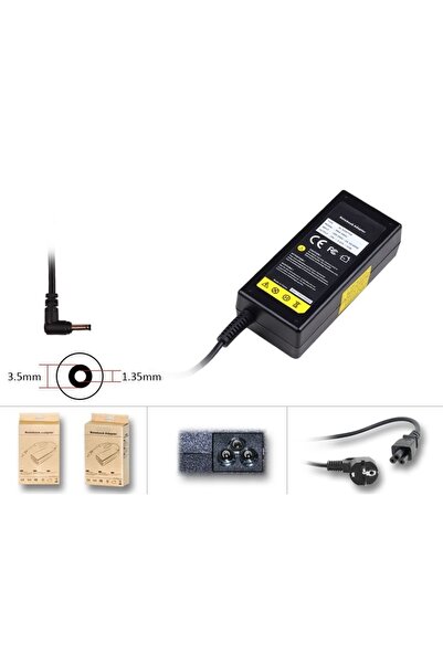Genel Markalar Casper 19V 3.42A 65W 3.5x1.35mm Notebook Adaptörü Casper Nirva...