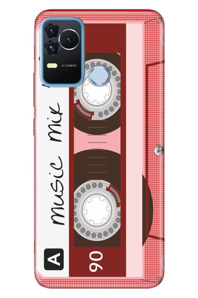 omix X400 Case Silicone Moderna Patterned Pink Cassette