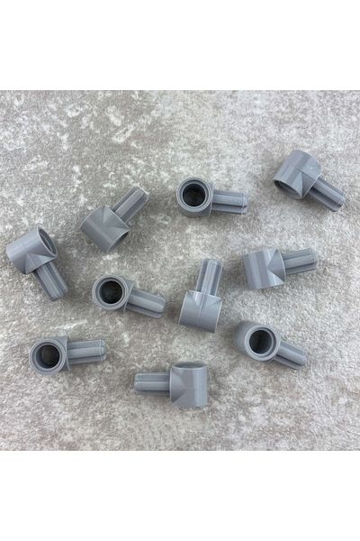 LEGO Original Technic Moc Custom Axle Pin Connector Hub Light Gray 4 Pieces Will Be Sent