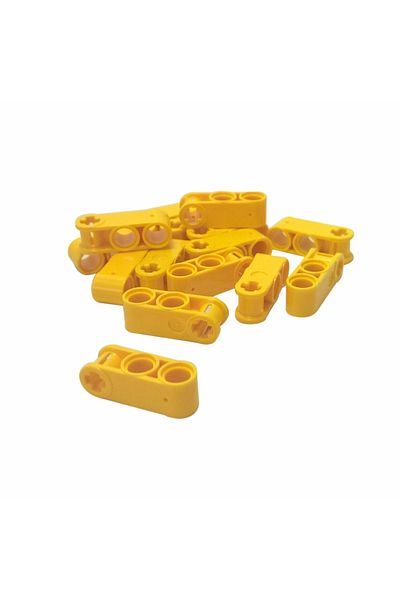 LEGO Technic Moc Custom Axle Pin Connector Perpendicular 3l Yellow 8 Pieces to Send