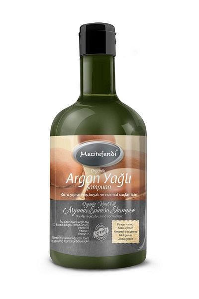 Mecitefendi 400 ml Organic Argan Oil Shampoo