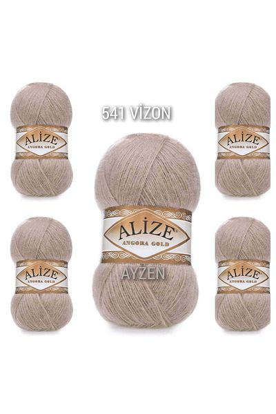 Alize Ayzen Home Angora Χειροποίητο Πλεκτό Σχοινί 5 Συσκευασία