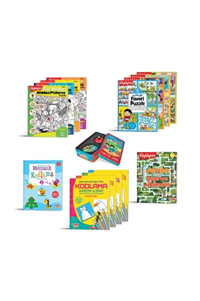 Dikkat Atölyesi Yayınları 1. Ve 2. Sınıf Dikkat Güçlendirme Seti