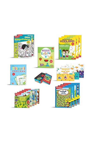 Dikkat Atölyesi Yayınları 5-6 Yaş Dikkat Güçlendirme Seti