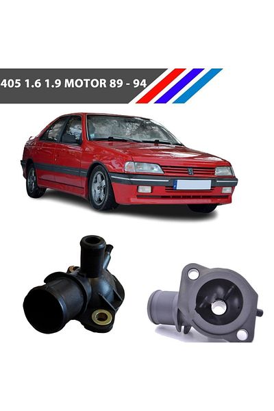 MEPART Gasoline Thermostat Cover for Peugeot 405 1.6 - 1.9 1989 - 1994