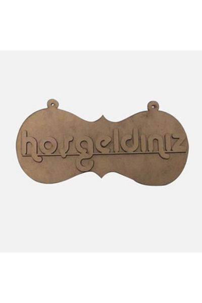 SELENA Small Wooden Welcome Sign