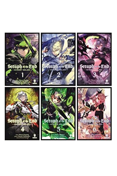 Kurukafa Yayınevi Seraph Of The End 1-2-3-4-5-6. Ciltler Manga Seti