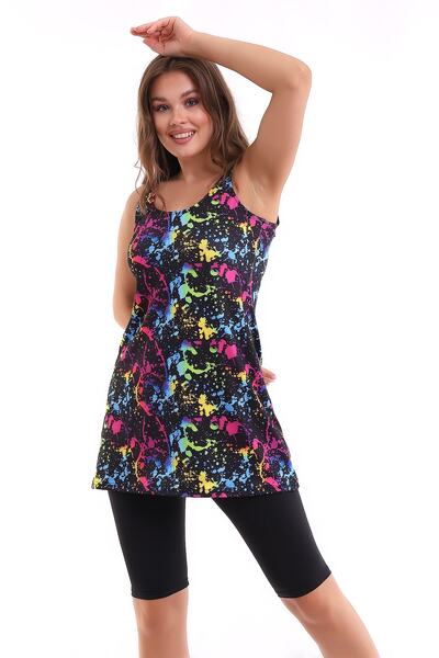 Aykum Mayo Taytlı Elbiseli Mayo