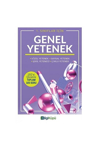 Tudem Yayınları 1.sınıf Bilgi Küpü Genel Yetenek Kitabı
