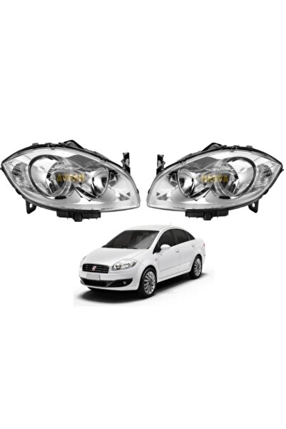 Genel Markalar Fiat Linea Sağ Sol Ön Far Takımı 2007--2014