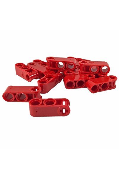 LEGO Orjinal Technic Moc Custom Axle Pin Connector Perpendicular 3l Kırmızı 8...
