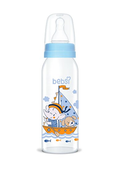 Bebsi Cam Biberon 250 Ml - Mavi