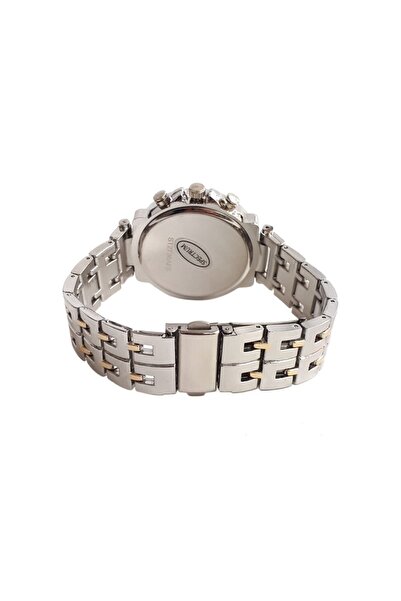 Spectrum Stoned Metal Case Cord Silver Women's Wristwatch Chbs508