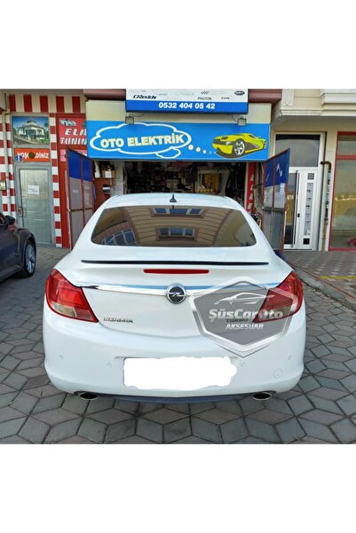 ŞüsCarOto Opel Insignia A 08-17 Bagaj Üstü Spoiler Bagaj Çıtası Piano Black P...
