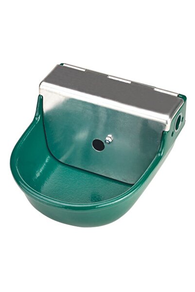 KERBL Pirinç Şamandıralı Paslanmaz Çelik Kapaklı Döküm Suluk