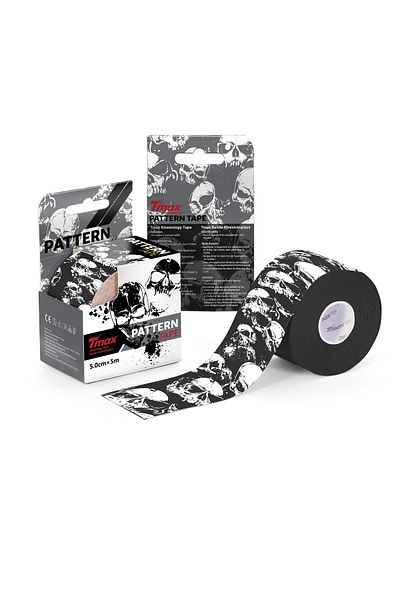TMAX Tape Skull Skeleton Pattern Tape Sports Tape 5 Cm X 5 Meters
