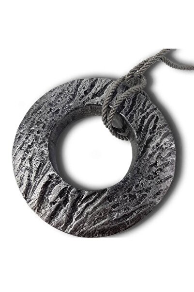 Alesta Home Döküm Halka Mıknatıslı Perde Tutucu Magnet 8x48cm - Metalik Gri, ...