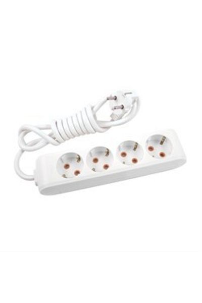 VİKO Multilet 4 3Mt Socket Grounded Cable