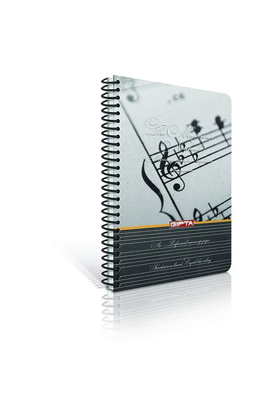 Gıpta 1700 Sp, Hard Cover Music Notebook A4 80 Yp