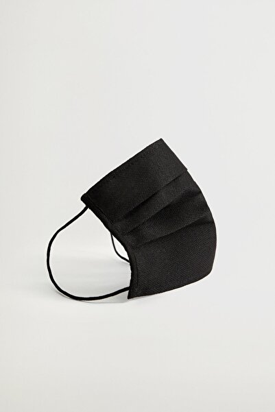 MANGO Woman Kadın Siyah Yüz Maskesi 77075628