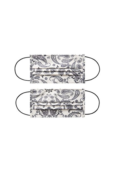 MANGO Woman Kadın Ekru Yüz Maskesi 77055962