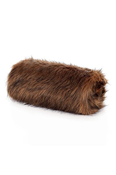 Bc Home Peluş Koltuk Şalı  Kahverengi