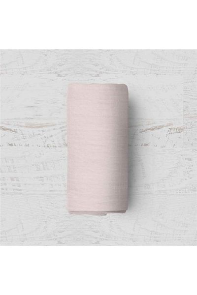 Maki Cotton 90 x 190 cm Single Elastic Sheet Set Pink