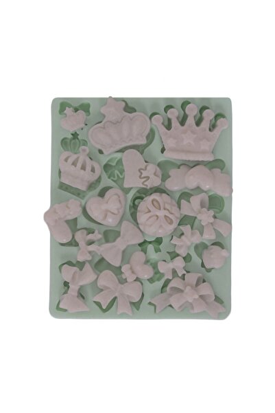 Kurdelya Minik Taç Ve Fiyonk Çeşitleri Silikon Kalıbı