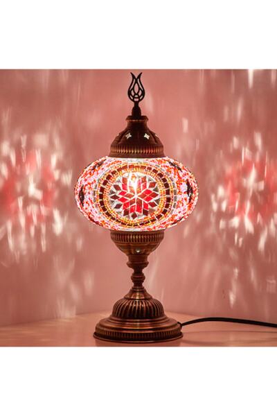 Demmex Mosaic Desktop Bedside Table Authentic Decor Lamp