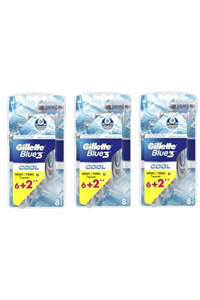 Gillette Blue3 Cool Serinletici 24 Adet Tıraş Bıçağı