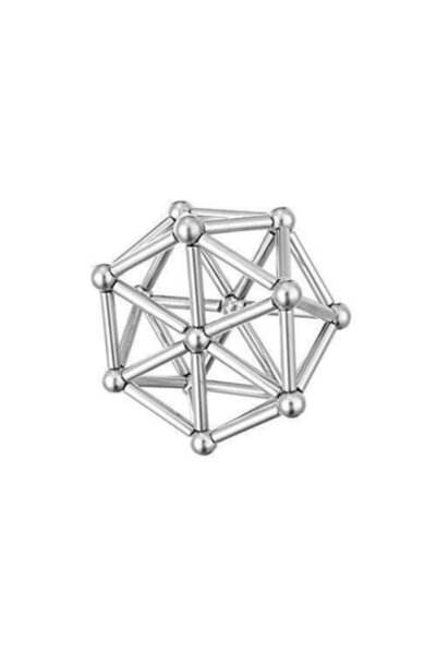 Hdg 50 Güçlü Neodyum Mıknatıs 5x25 mm + 45 Adet Paslanmaz Çelik Bilye Stres Atıcı