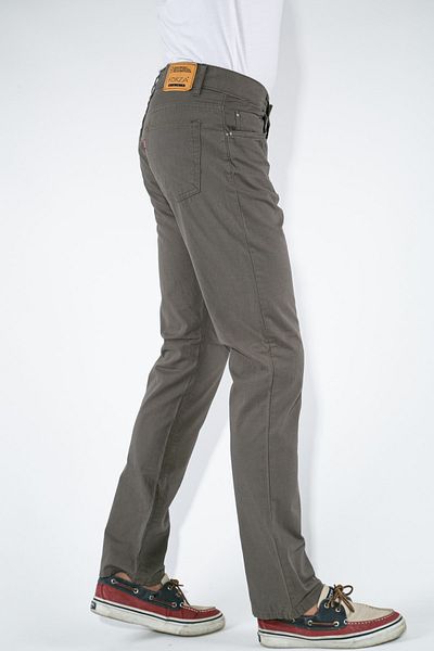 FORZA JEANS Men's Khaki Forza Thin Gabardine Summer Trousers