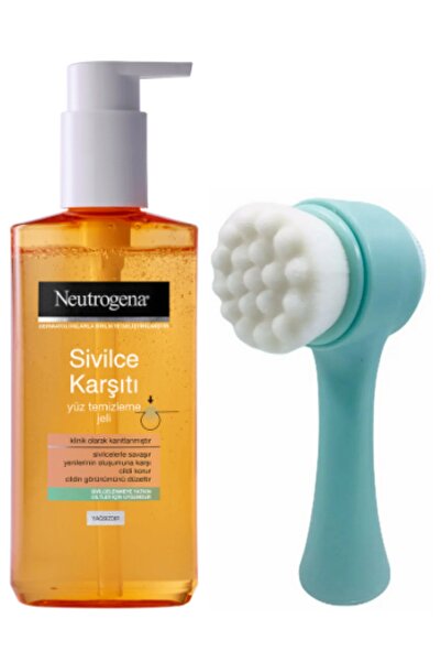 Neutrogena Sivilce Karşıtı Temizleme Jeli 200ml Ve Fluweel Cilt Yüz Temizleme...