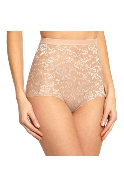 Triumph Women's Laser Cut Beige Corset