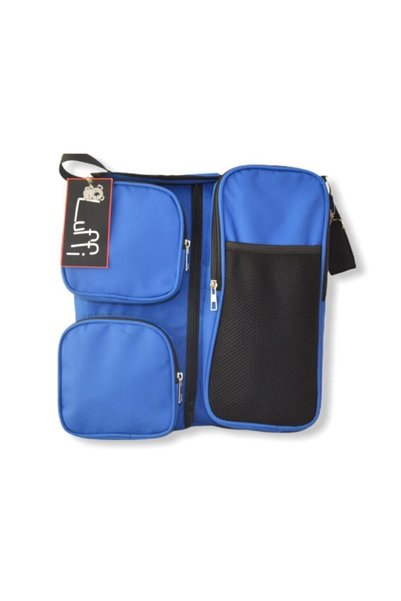 Luffi 3 in 1 Taşınabilir Katlanabilir Bebek Çantası Mavi