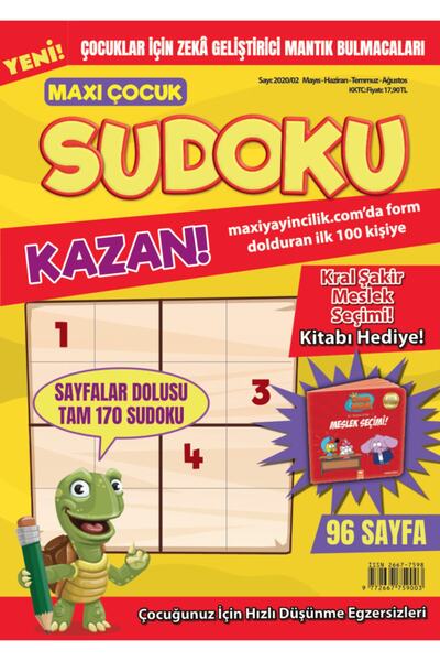 MAXİ Çocuk Sudoku 002