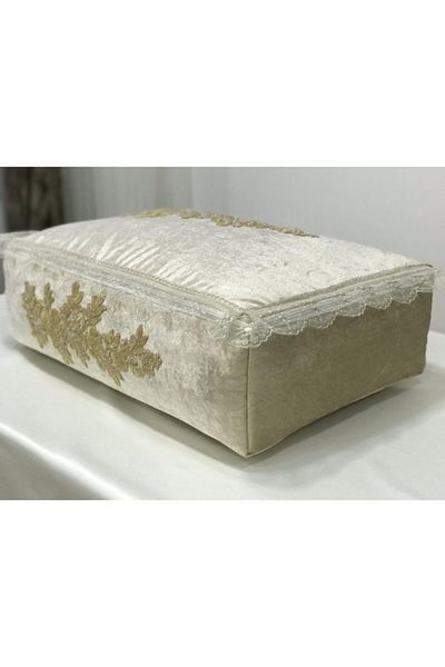 Lamazihome باقة خطوبة سرج مهر حامل سرج مخمل كابتشينو عرض 60 سم