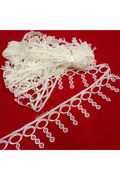 Gelincimherşey Cream Color Lace Guipure for Home Textile, Dowry,