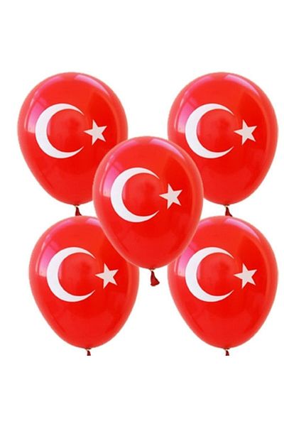 Çemrek Süs Parti بالون مون ستار 12 إنك - 30 سم 100 قطعة