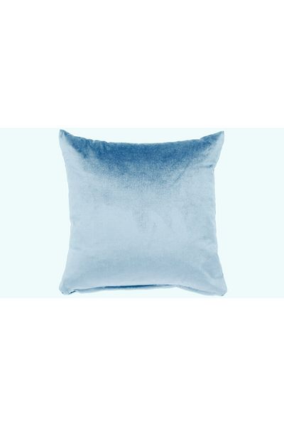 Alacastore Pernă de pernă umplută cu silicon cu mărgele de catifea turcoaz 43x43
