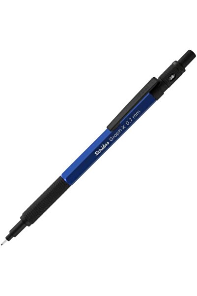 Scrikss قلم أزرق متعدد الاستخدامات مقاس 0.7 مم من Graph-x