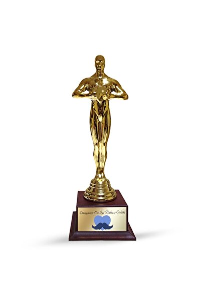 Bk Gift Plastik Oscar Heykeli (babalar Günü Temalı) 001