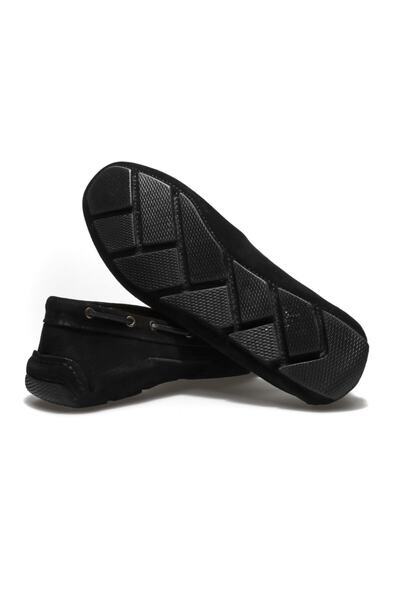 Giuseppe Mengoni Ανδρικά παπούτσια casual Mo-7810-7574 Gıuseppe Mengonı Μαύρο καστόρι