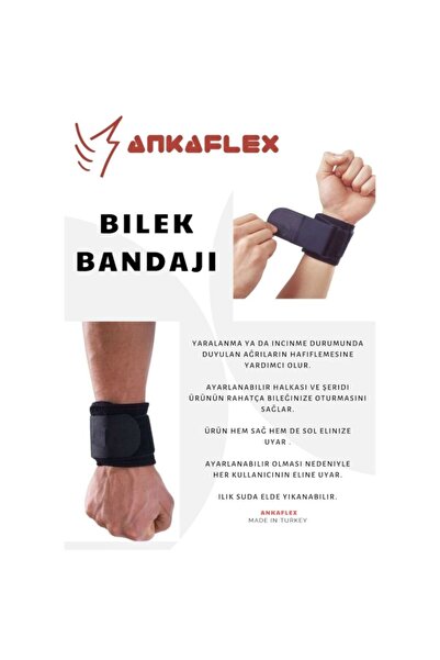 Ankaflex Adjustable Hand Bracelet - Splint Bracelet & Bandage