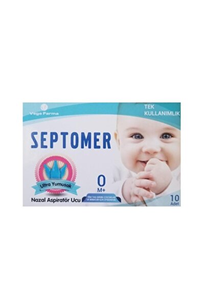 Septomer Nazal Aspiratör Yedek Ucu 10 Adet (her Marka Ile Uyumlu)